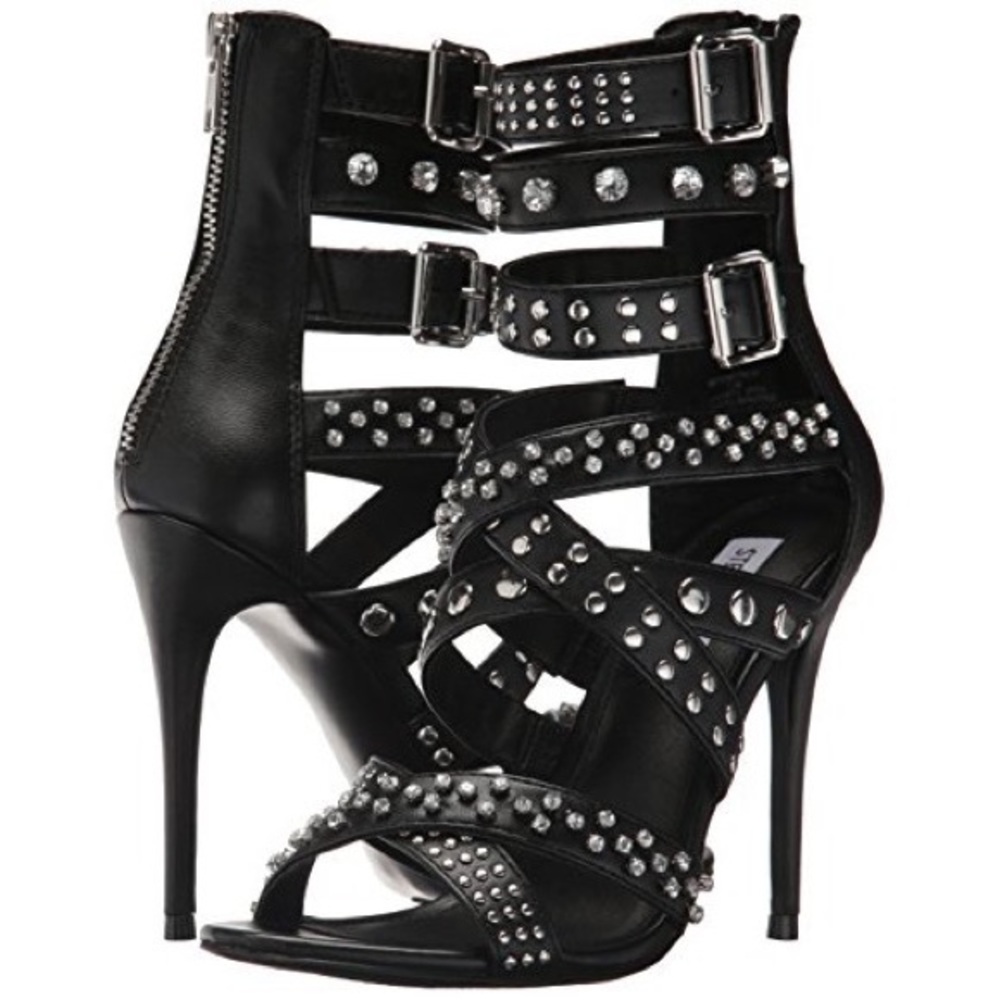 Steve Madden Moto Multi Strap Heels